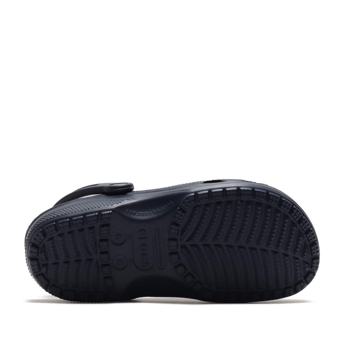 crocs CLASSIC NAVYの画像