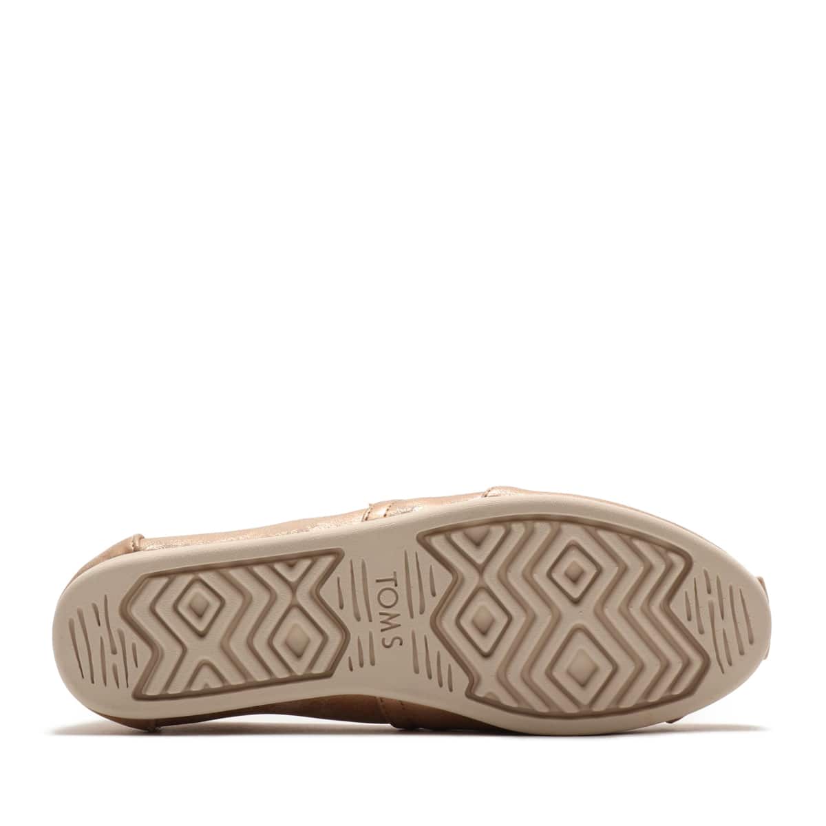 TOMS ALPARGATA 3.0 Champagne Shimmer Synthetic 19FW-Iの画像