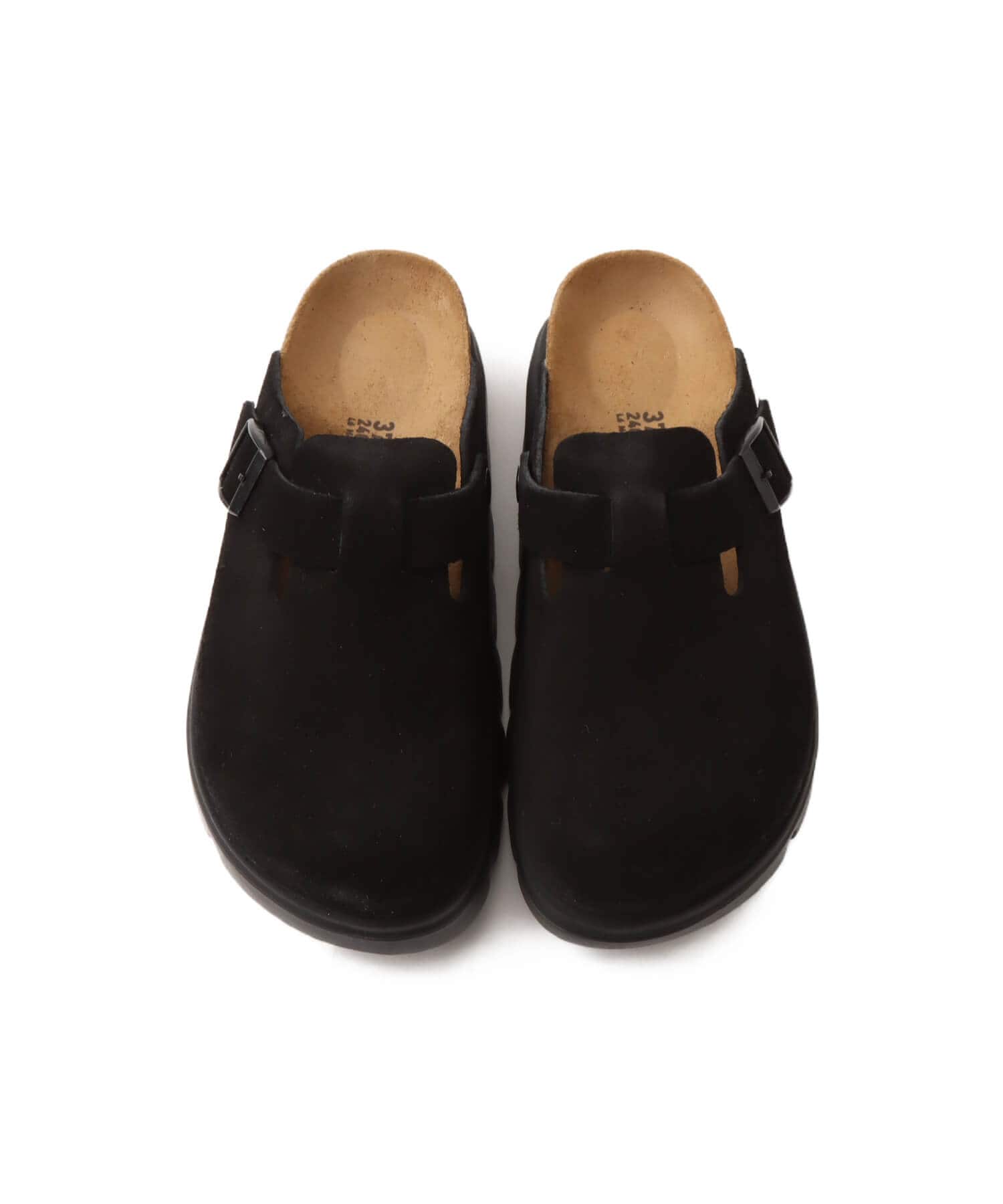 BIRKENSTOCK BOSTON CHUNKY LEVE BLACK/BLACK BLACKの画像