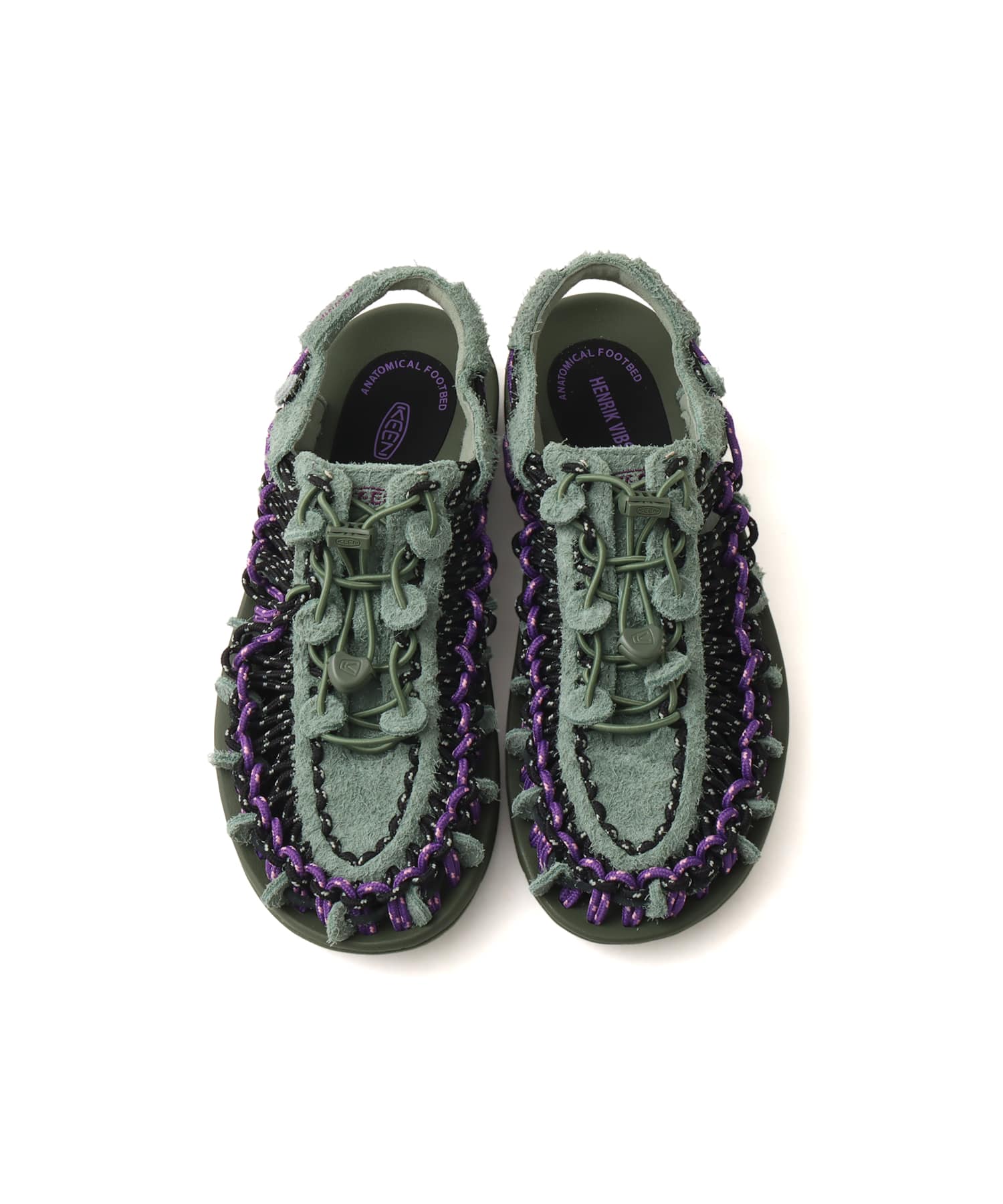 KEEN UNEEK LEA Bronze Green/Rose Violetの画像