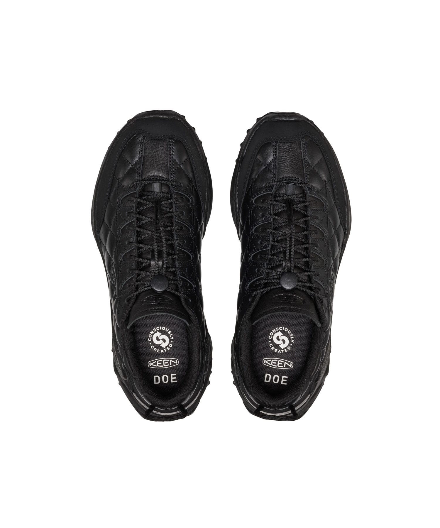 KEEN JASPER ZIONIC DOE DOE BLACK/STAR WHITEの画像