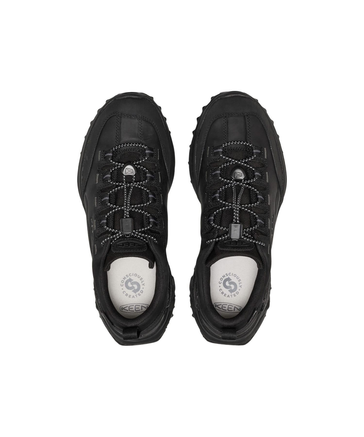 KEEN JASPER ZIONIC WP BLACK/BLACKの画像