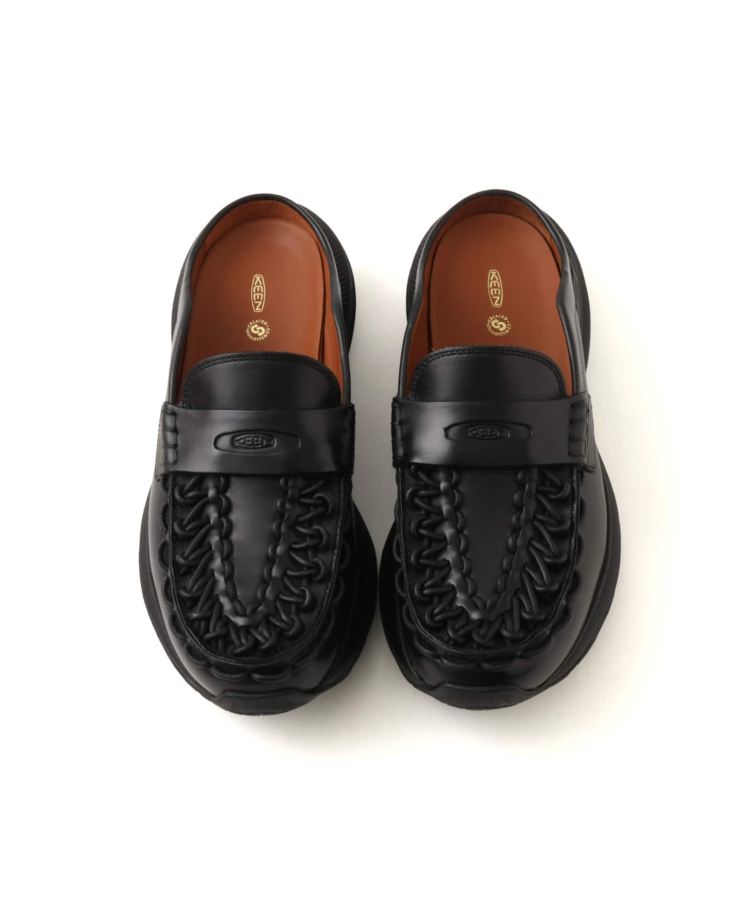 KEEN UNEEK LOAFER MULE WK BLACKの画像
