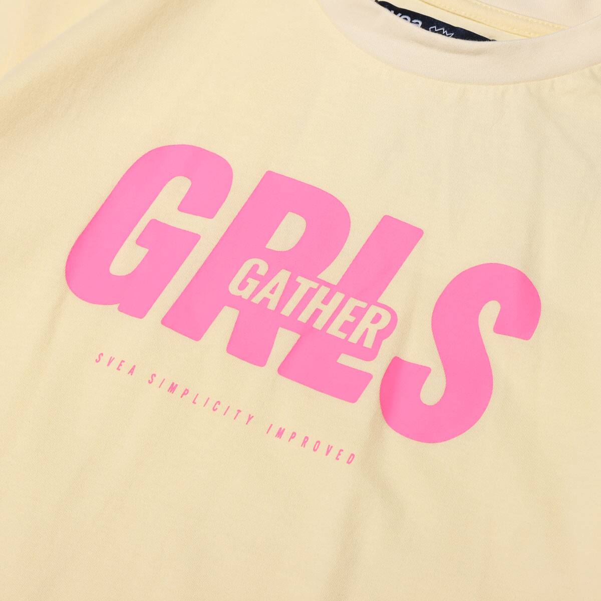 SVEA W. Gather Girls Tee CREAM 20HO-Iの画像