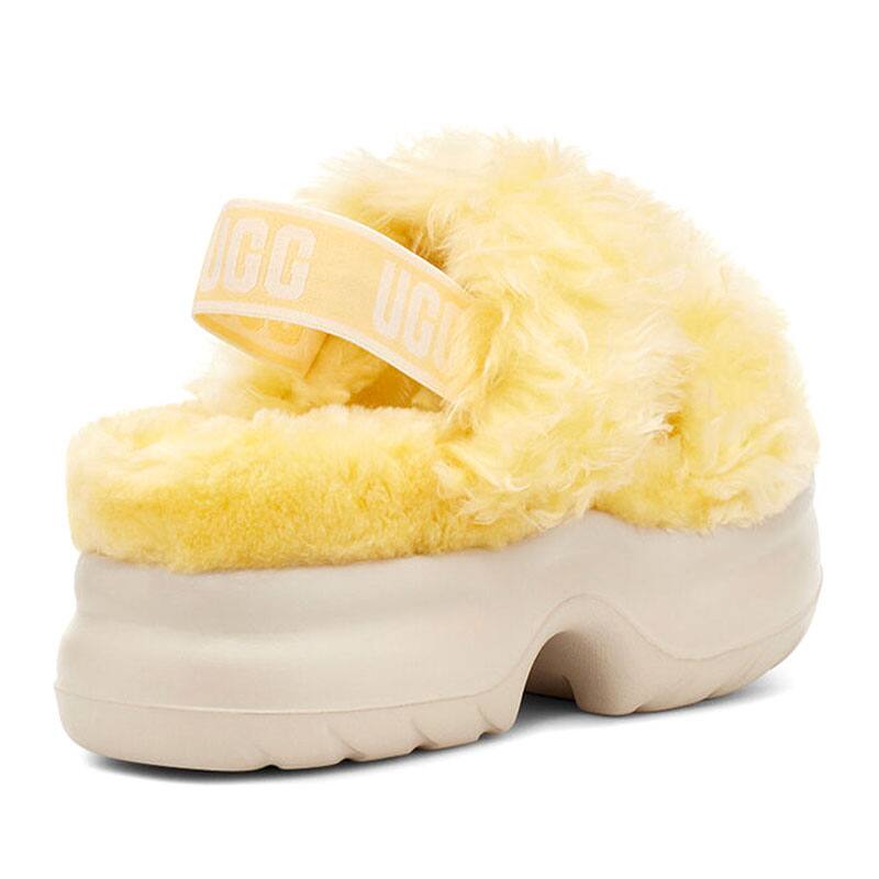 UGG Fluff Sugar Platform YELLOW 21SS-Iの画像