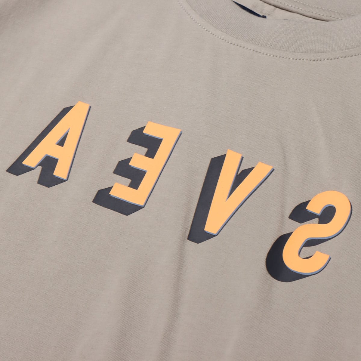 SVEA W. Bold logo tee GRAY 20HO-Iの画像