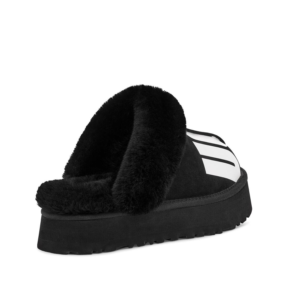 UGG DISQUETTE CHOPD BLACK 21FW-Iの画像