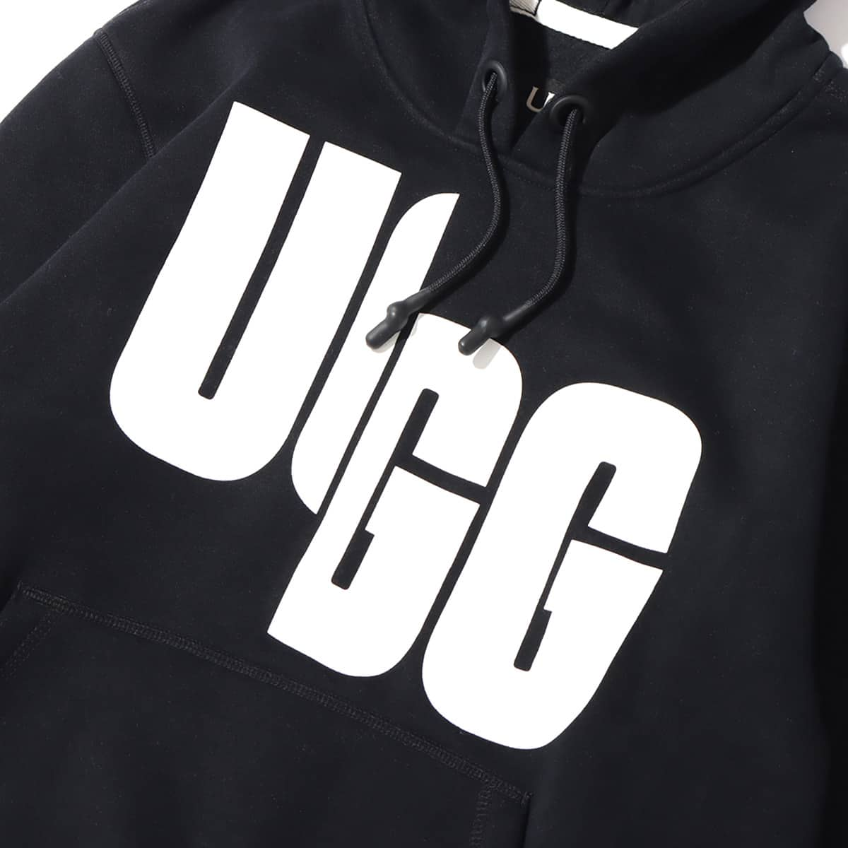 UGG CHARLES HOODIE CHOPD BLACK 21FW-I