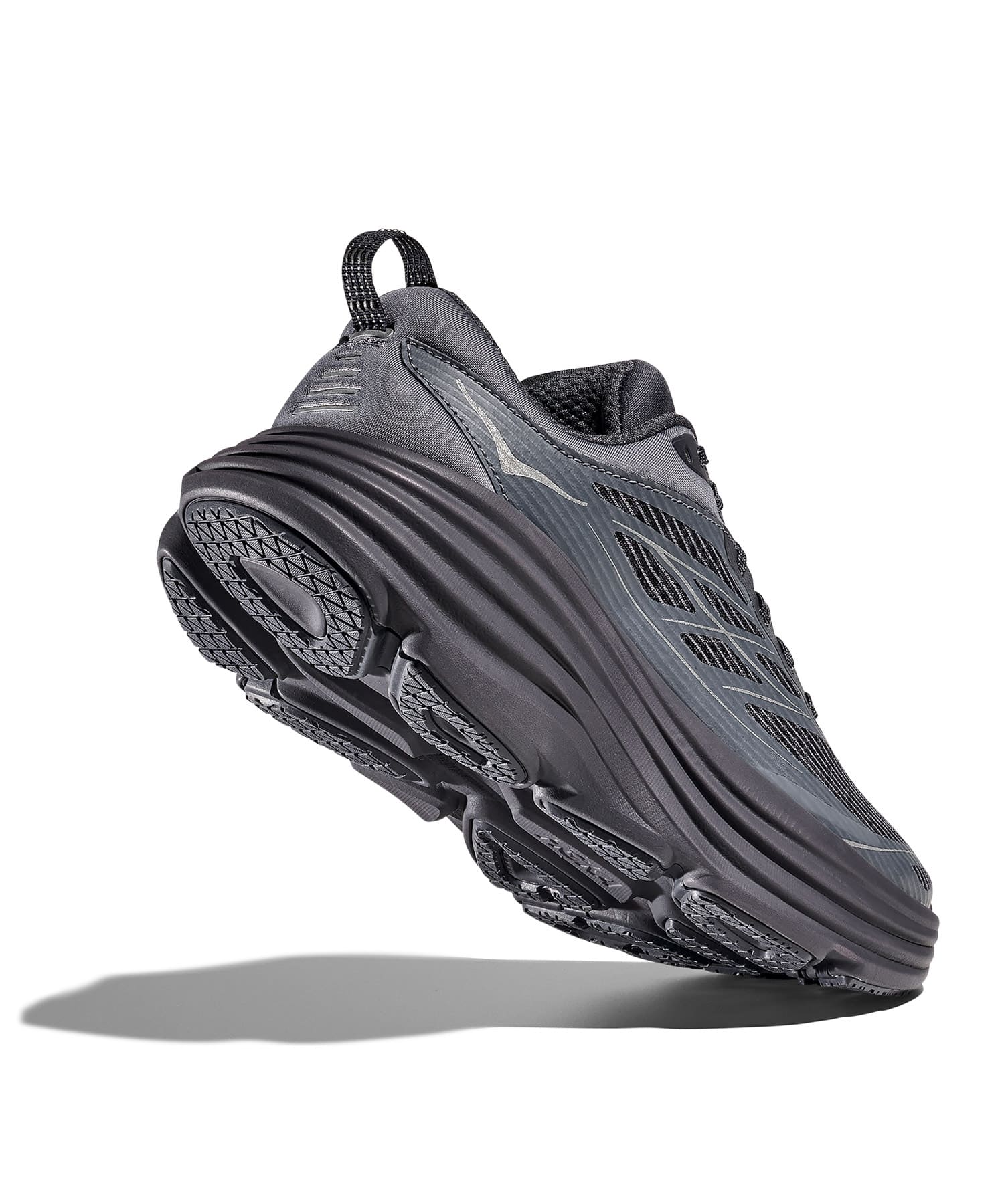 HOKA BONDI 8 TS CAGED CHARCOAL GREY / GREY SKIESの画像