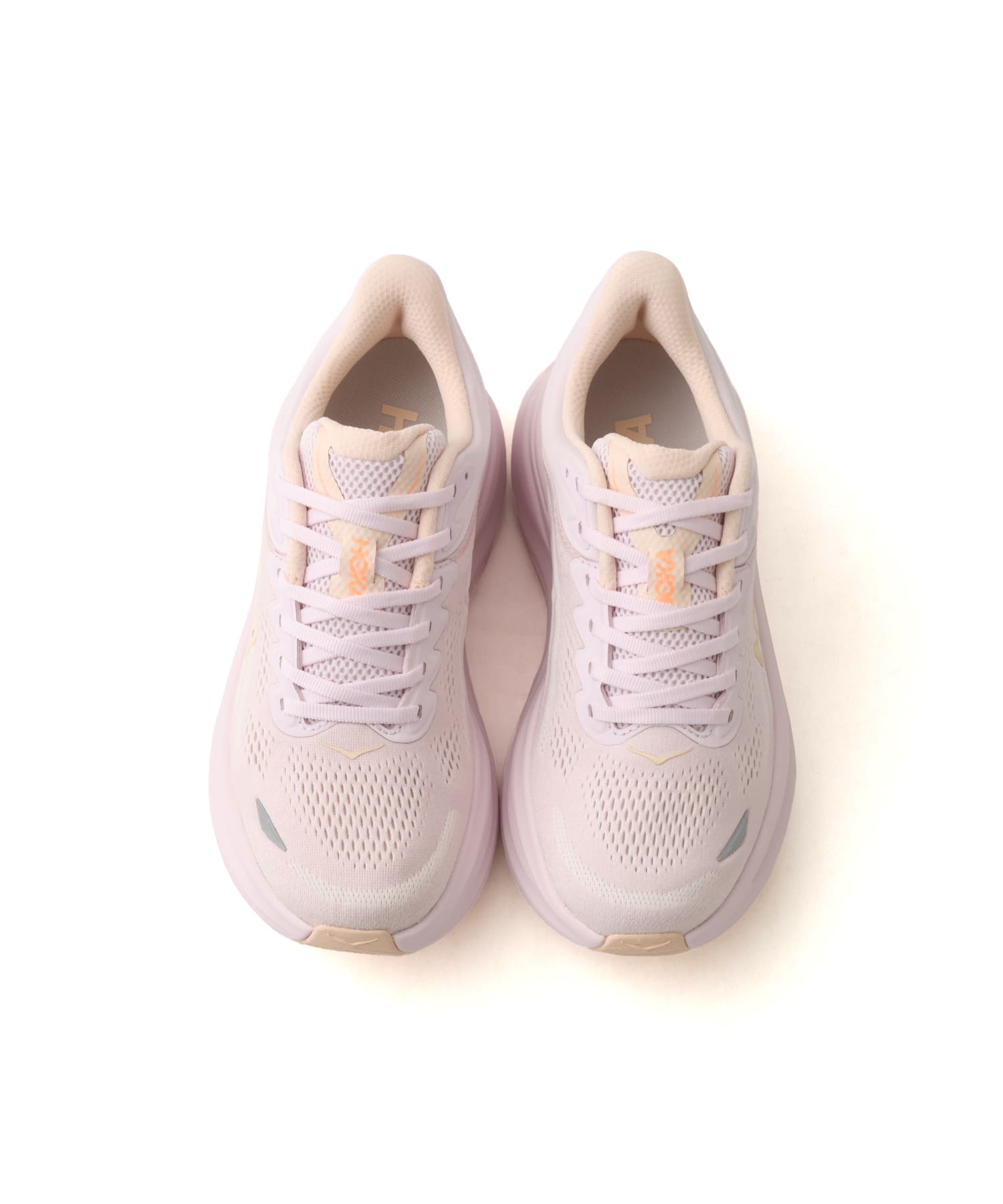 HOKA BONDI 9 LILAC CREAM / TANGERINE GLOWの画像