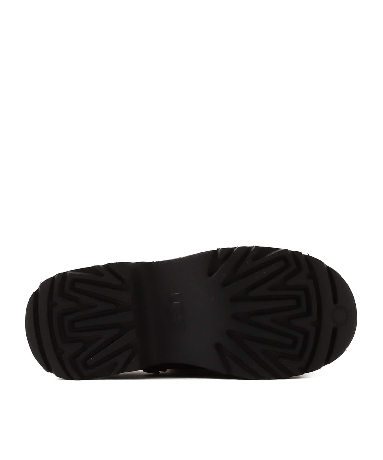 UGG W ESMEE LEATHER CLOG BLACKの画像
