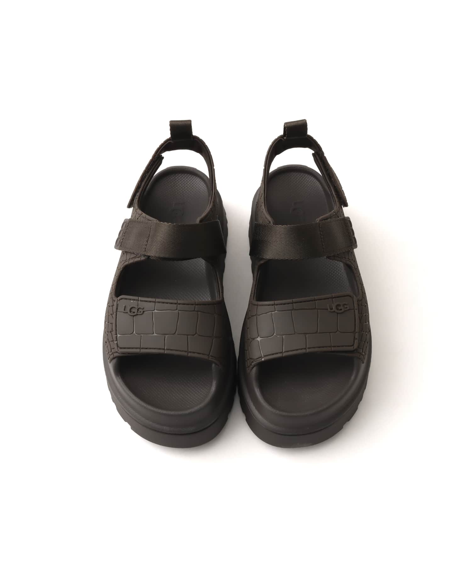 UGG W GOLDENGLOW EMBOSSED DENSE SMOKEの画像