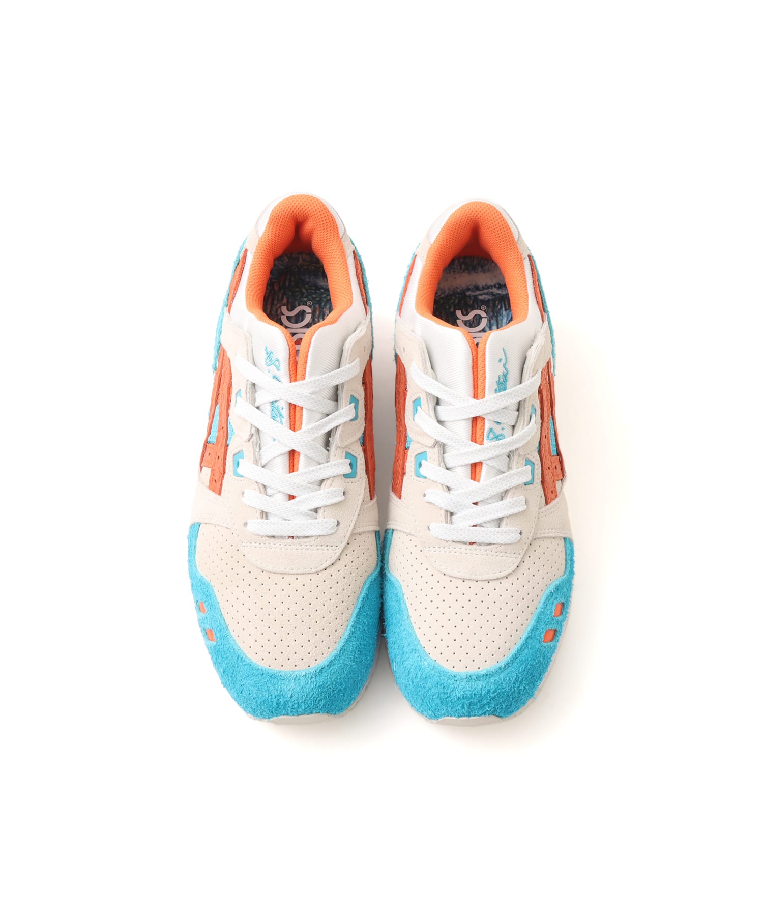 asics GEL-LYTE III 07 Remastered ORANGE/CREAMの画像