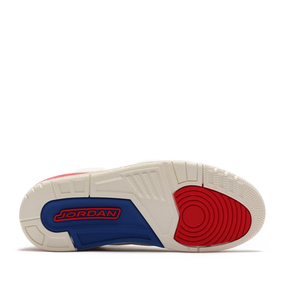 JORDAN BRAND AIR JORDAN 3 RETRO SAIL/SPORT ROYAL-LIGHT BONE-FIRE RED 18FA-Iの画像