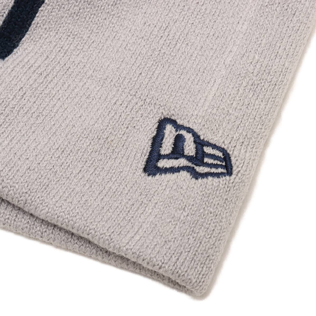 NEW ERA BASIC BEANIE Cooperstown Los Angeles Dodgers GRAY の画像