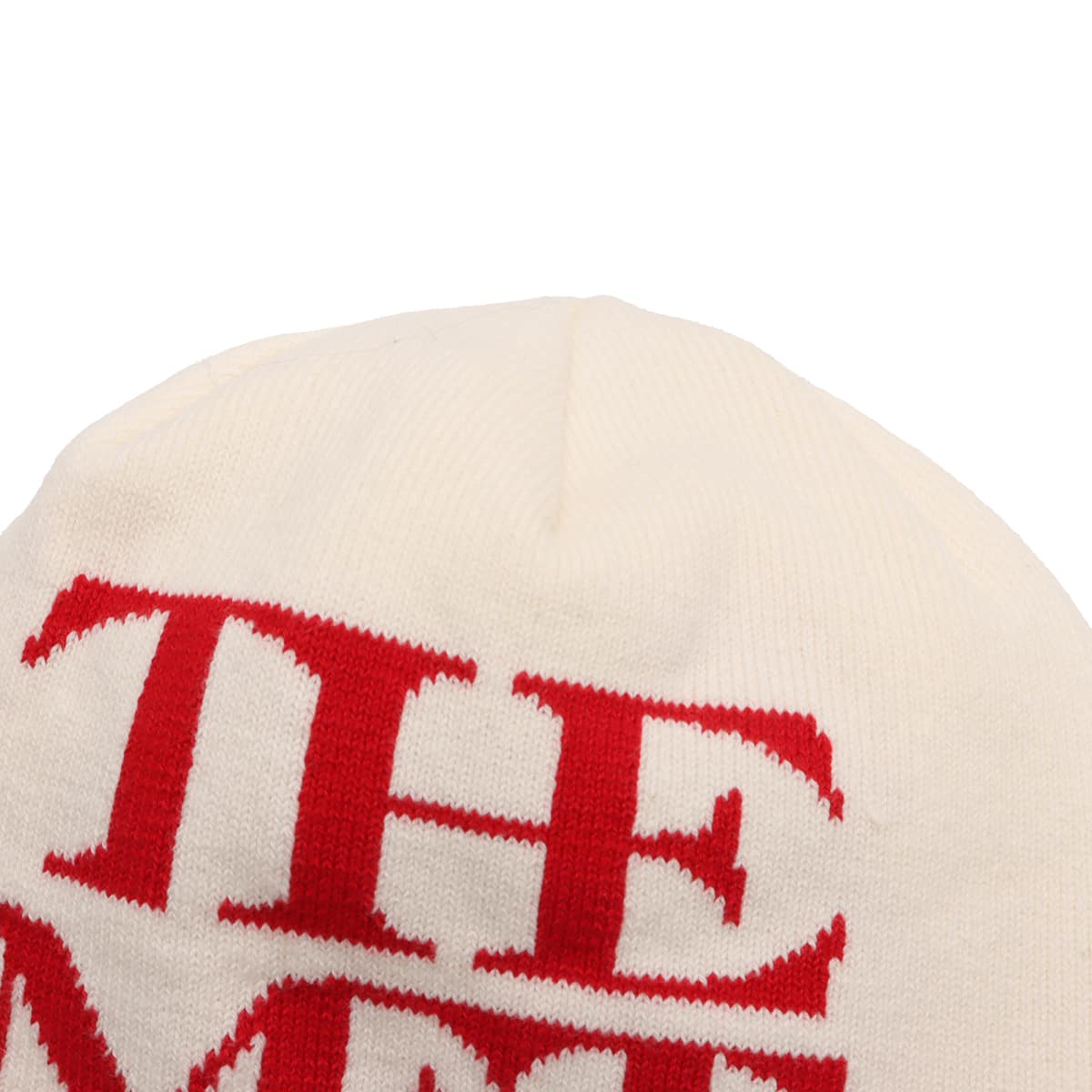 NEW ERA BASIC CUFF KNIT THE MET OWHI OFF WHITEの画像