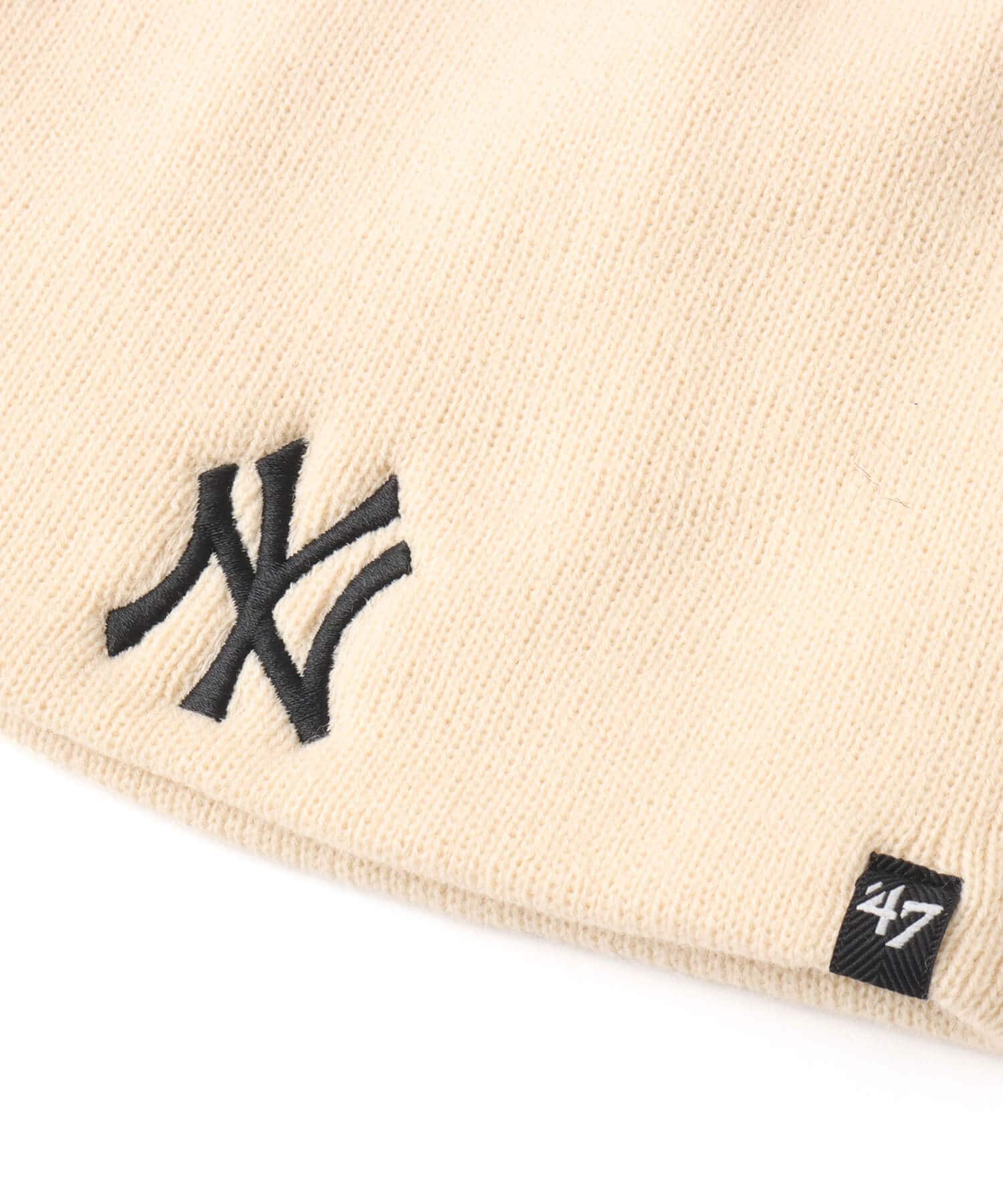 47 BEANIE NEW YORK YANKEES NATURALの画像