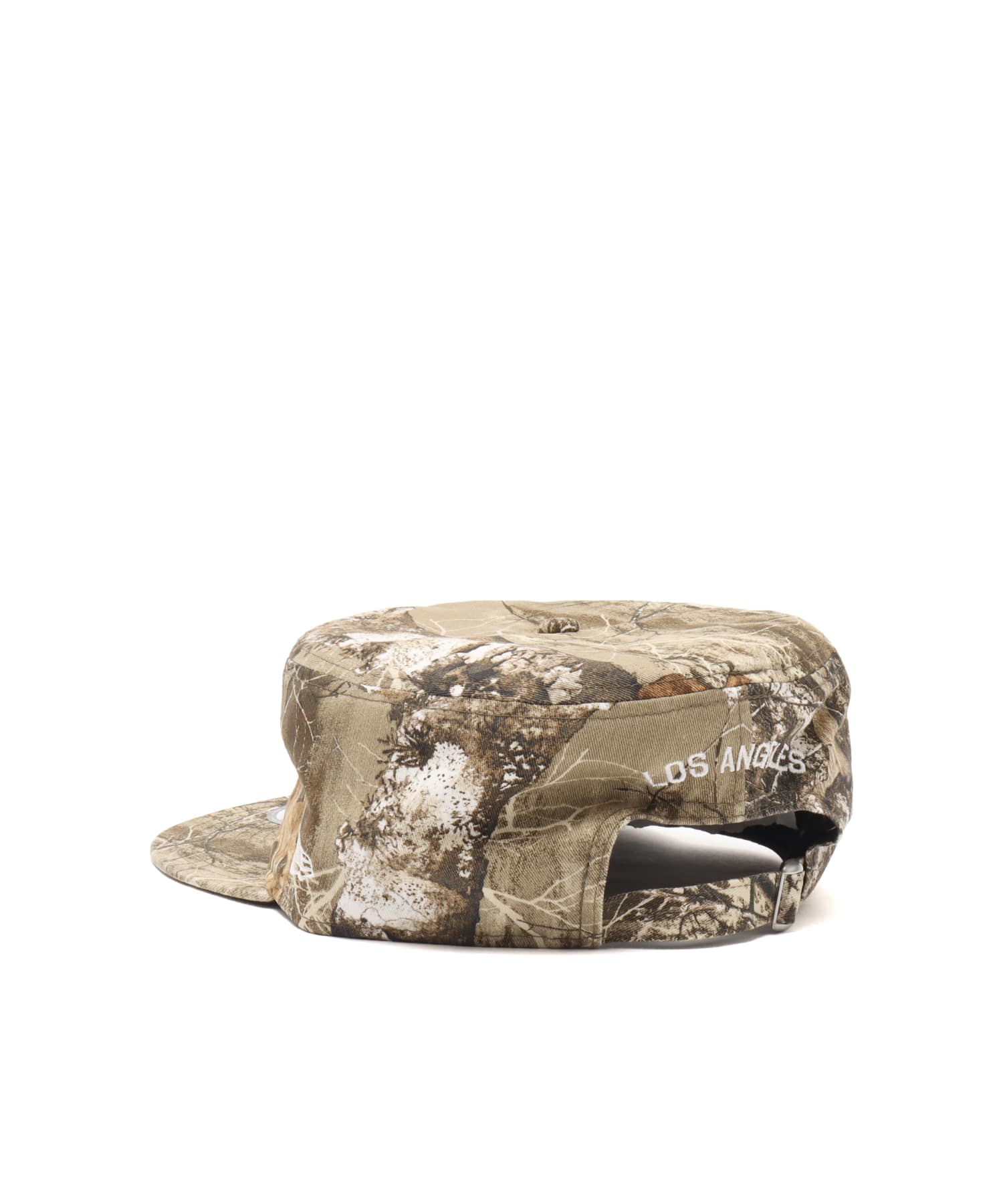 NEW ERA PILLBOX Adjustable Los Angeles Dodgers REALTREE BROWNの画像