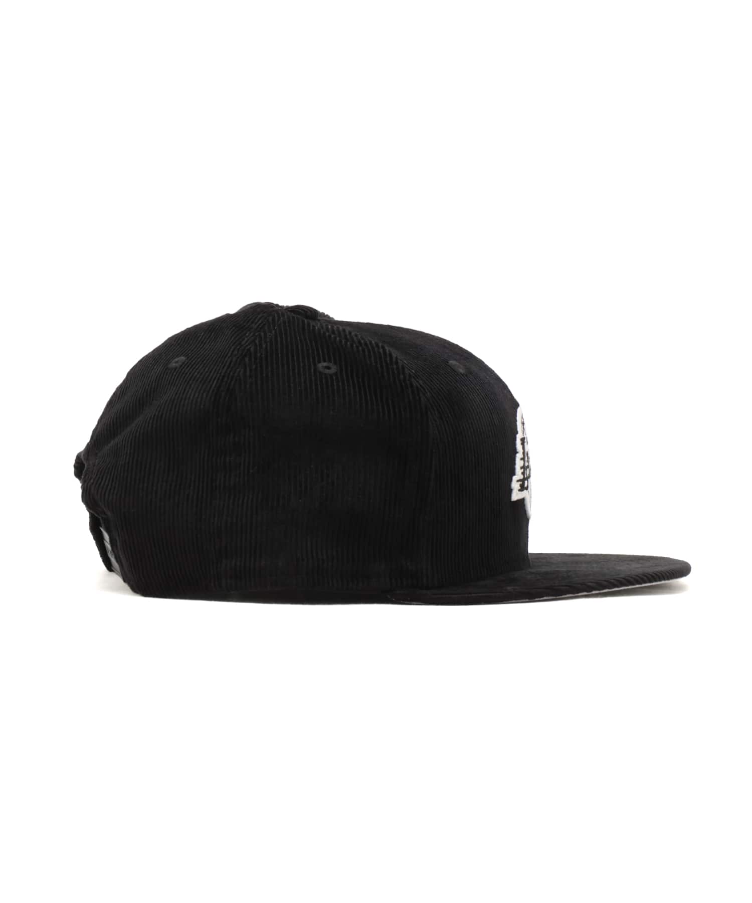 NEW ERA 9FIFTY Los Angeles Lakers Corduroy Black and White BLACKの画像