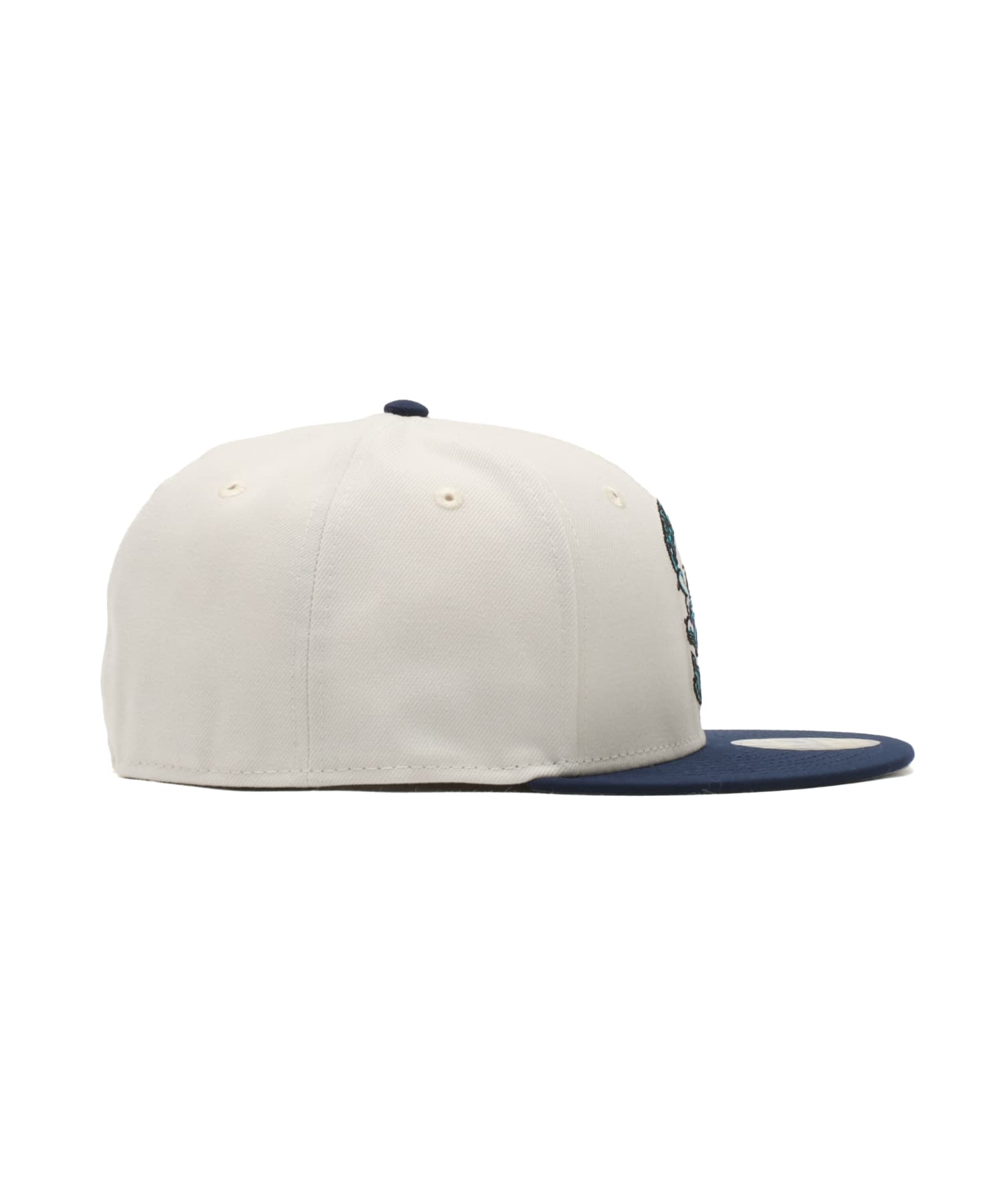 NEW ERA 59FIFTY Hardwood Classics Charlotte Hornets CL SLIN WHITEの画像
