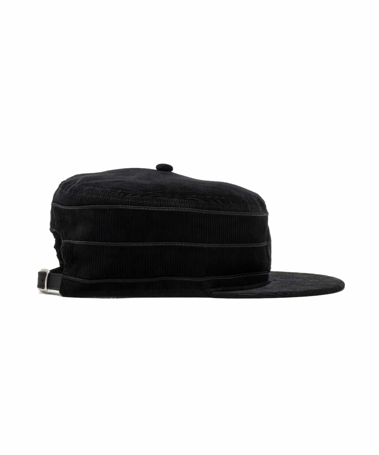 NEW ERA PILL BOX SB atmos CORDUROY BLACK BLACKの画像