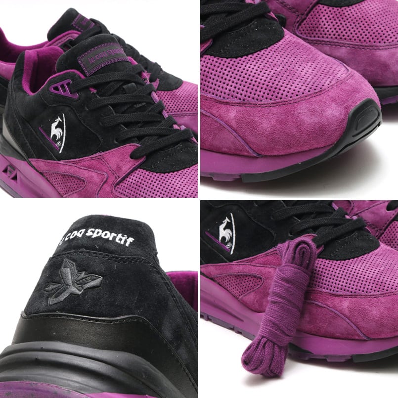 le coq sportif LCS R800 MINERAL BLACK/GRAPE JUICE 16FW-Iの画像