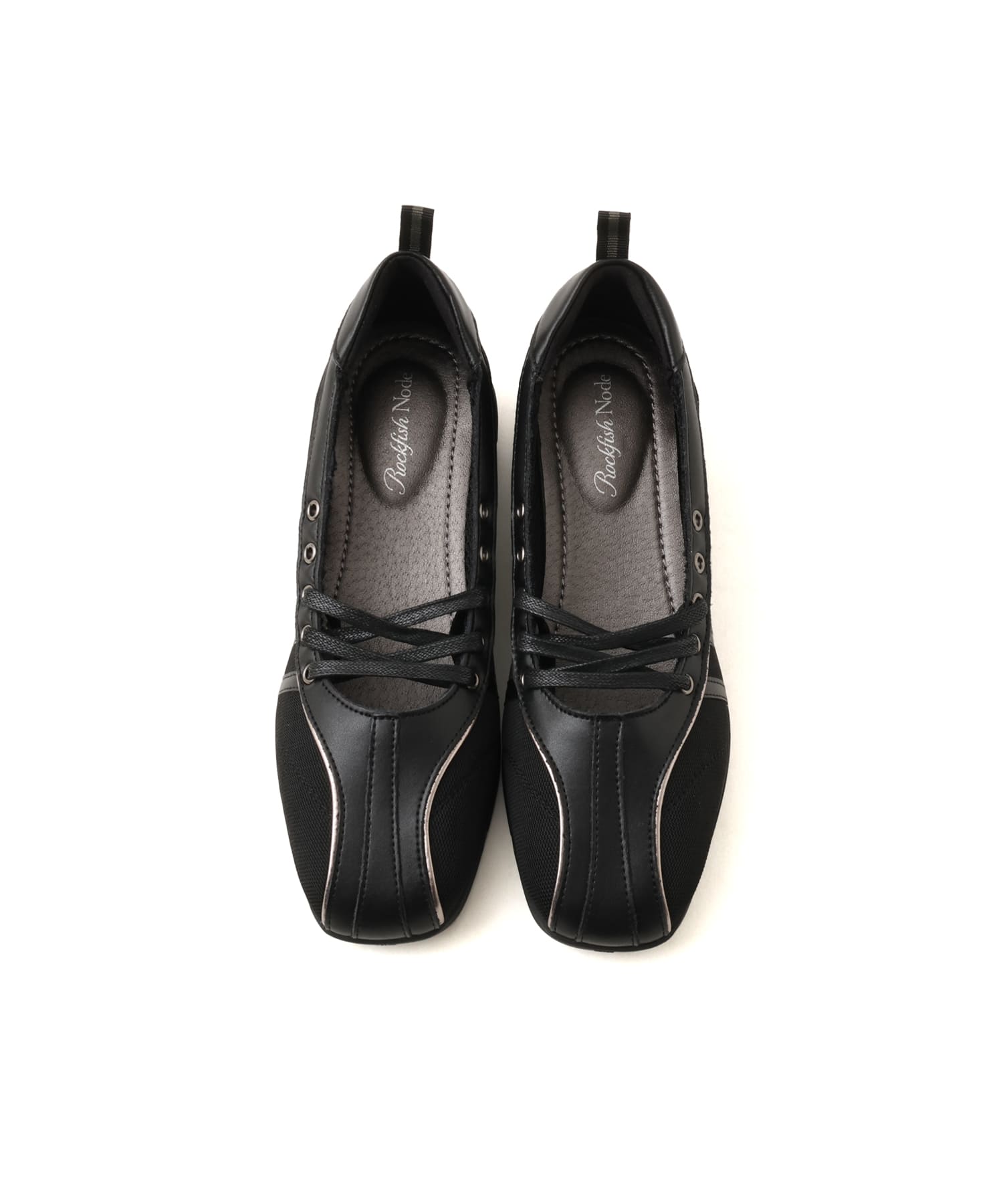 ROCKFISH WEATHERWEAR BLISS PLTFLACEUPSNKR BLACKの画像