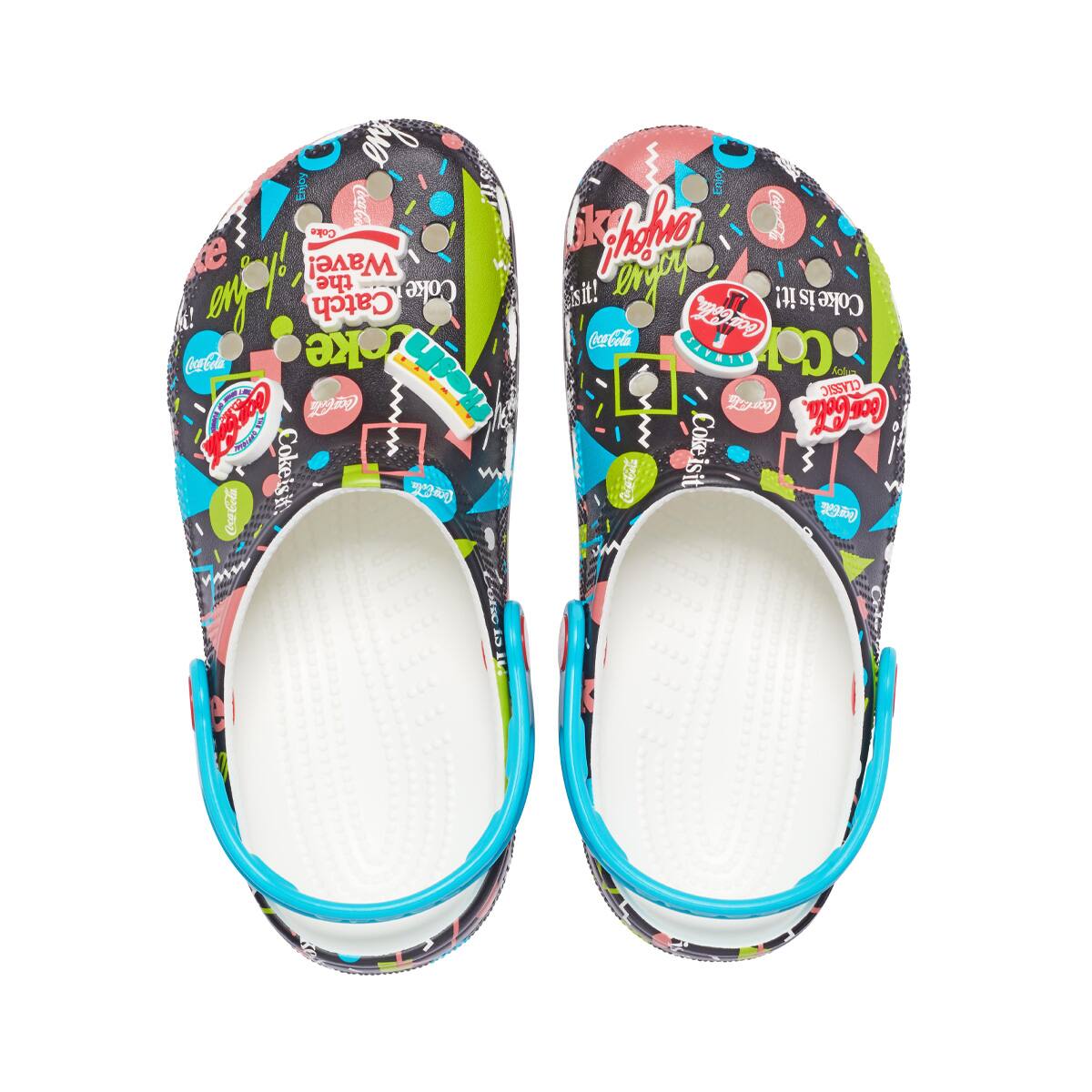 crocs CocaColaXClassicCrocs90sClog Black/Multi の画像