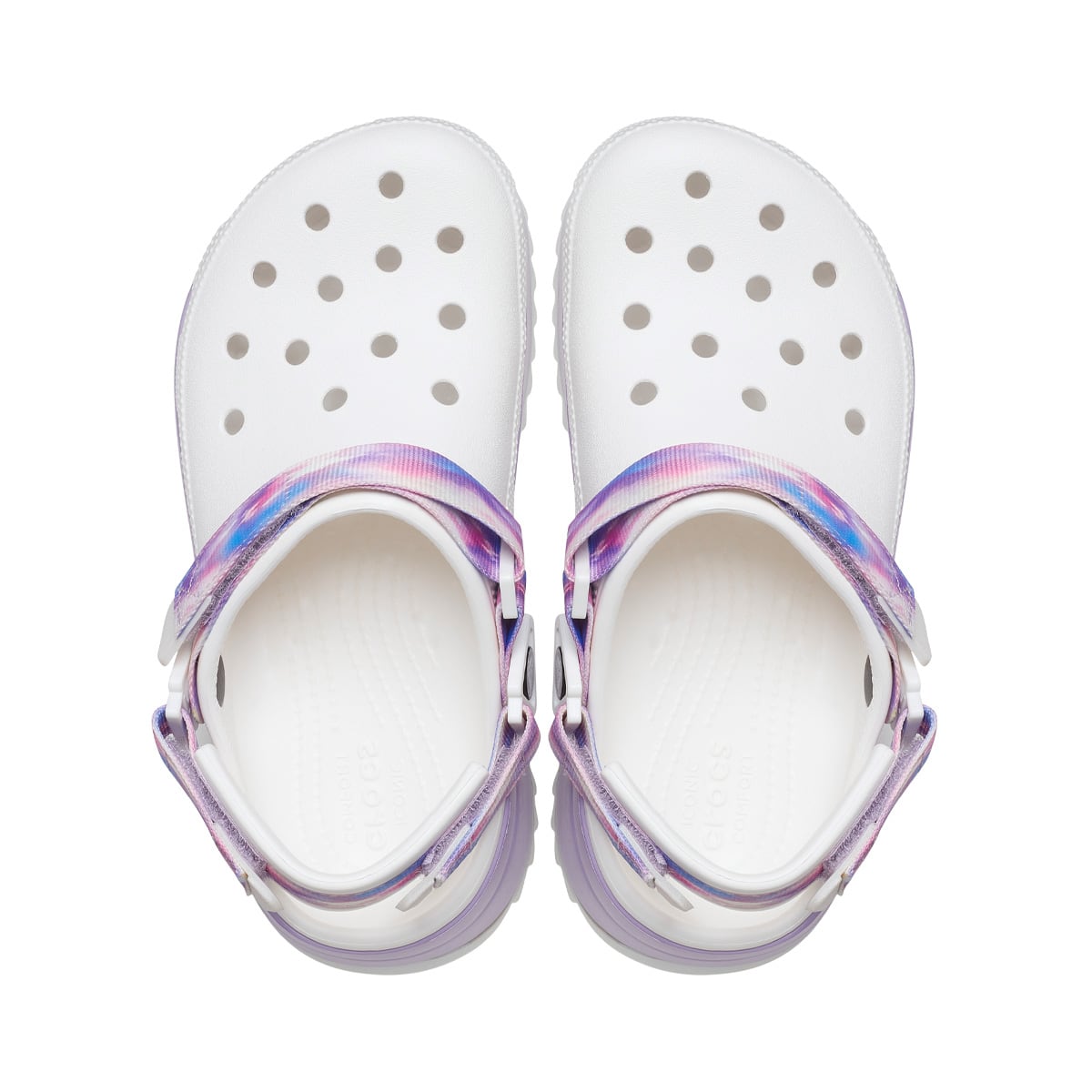 Crocs Classic Hiker Dream Clog White/Lavender の画像