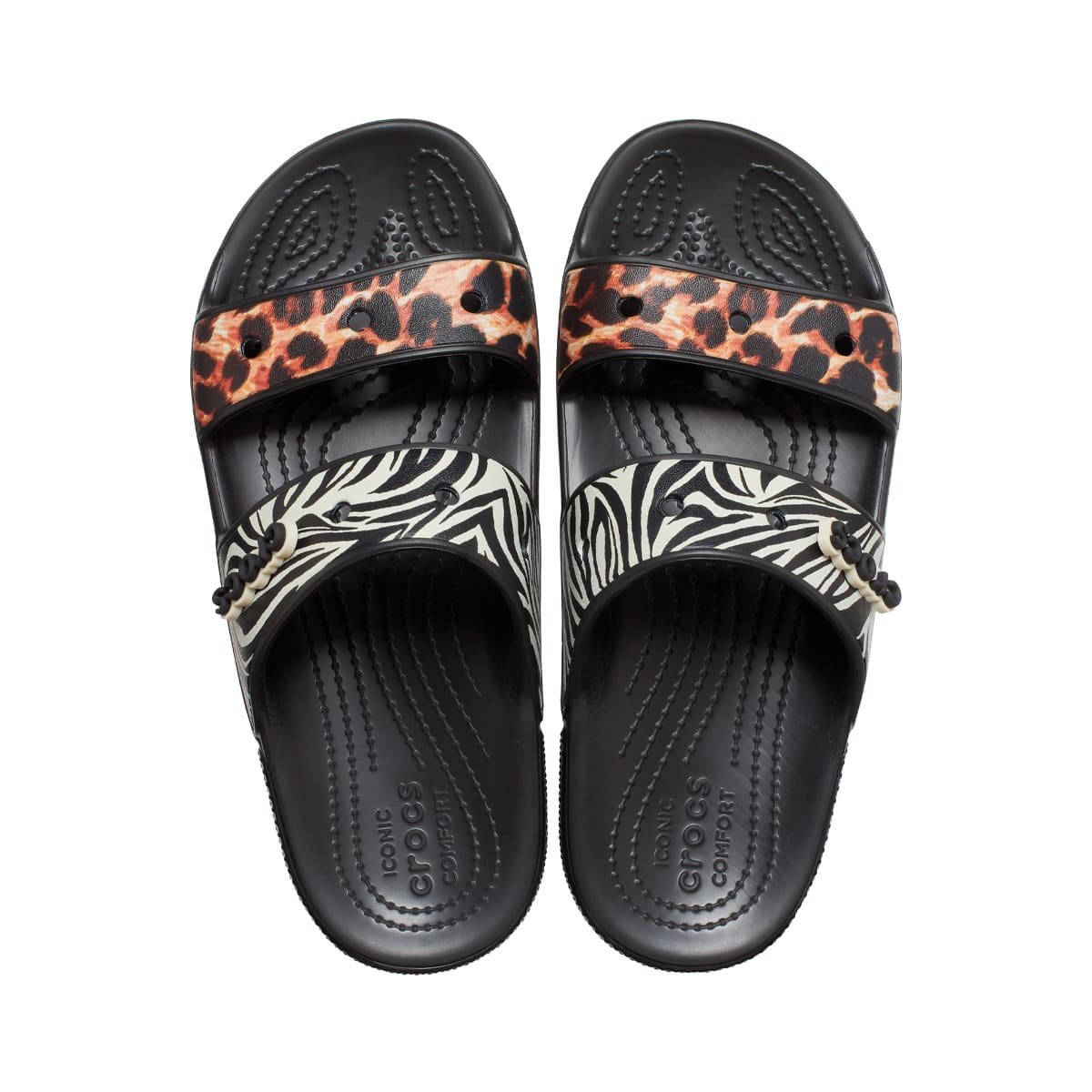 Crocs Classic Crocs Animal Remix Sandal Black/Multi 22SS-I