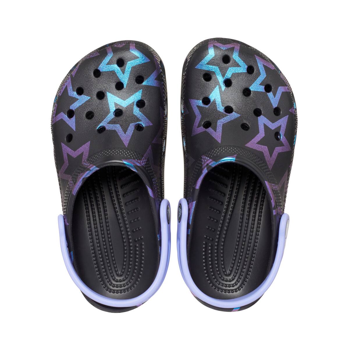 crocs Classic Disco Dance Party Clog K Stars/Blackの画像