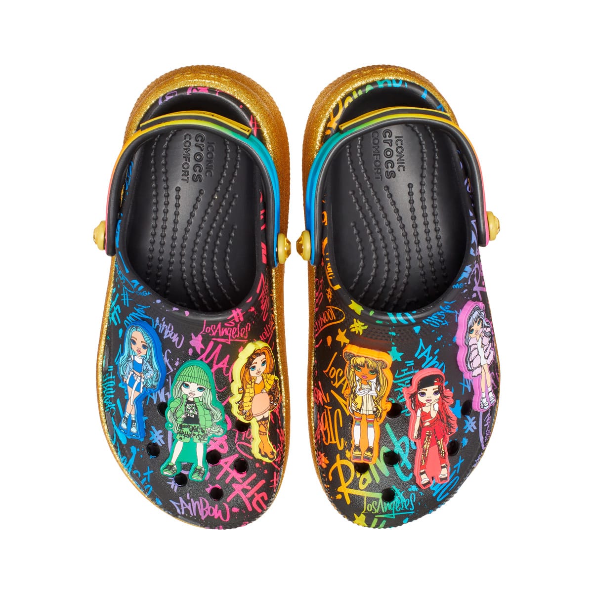 crocs ClassicRainbowHighCutieClogK Multi（クロックス