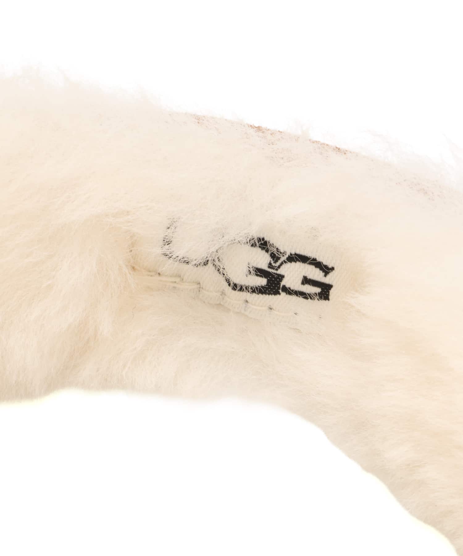 UGG W SHEEPSKIN EMBROIDERY EARMUFF CHESTNUTの画像