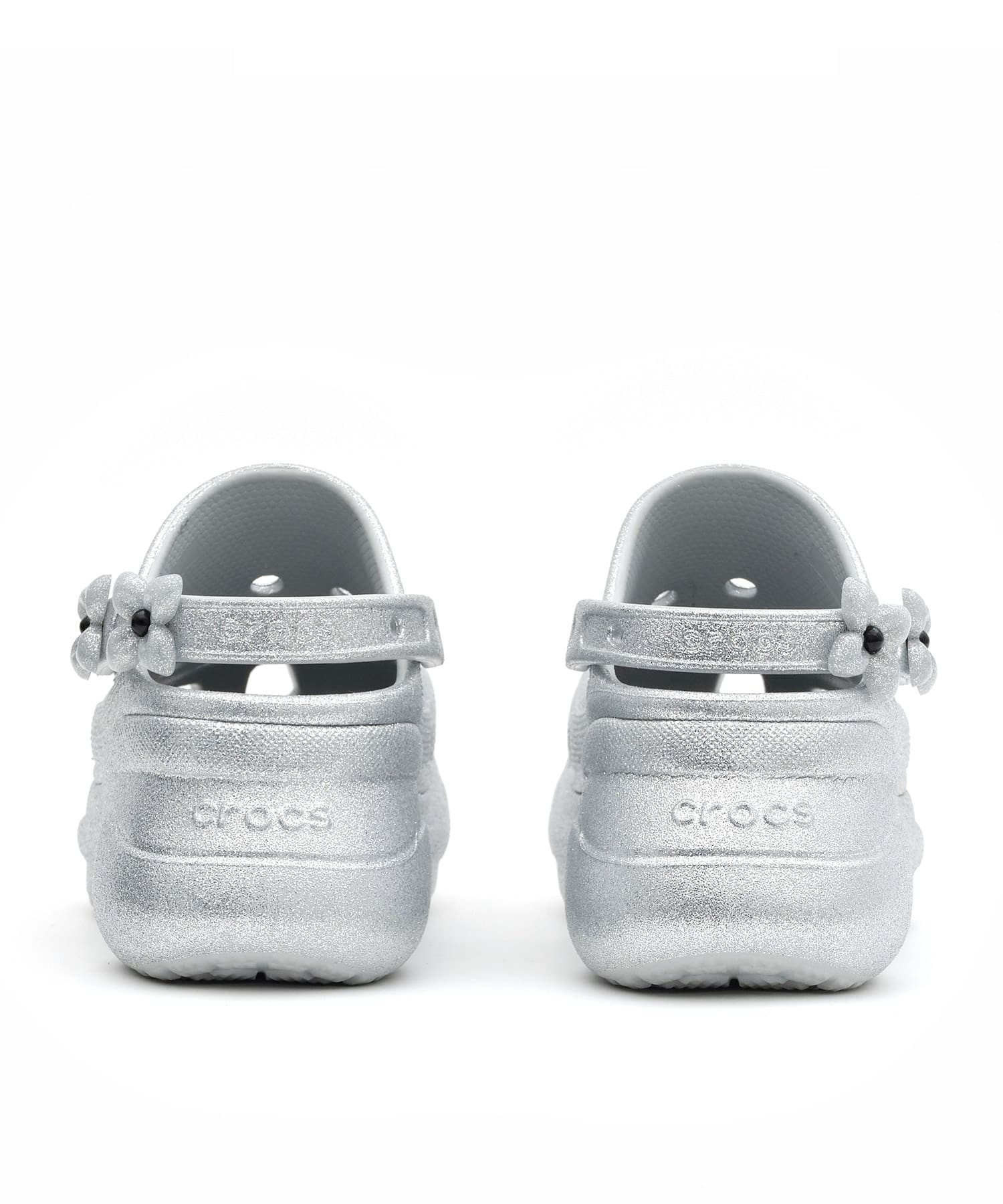crocs SMFK X Crocs Bae Clog Siliver Glitter の画像