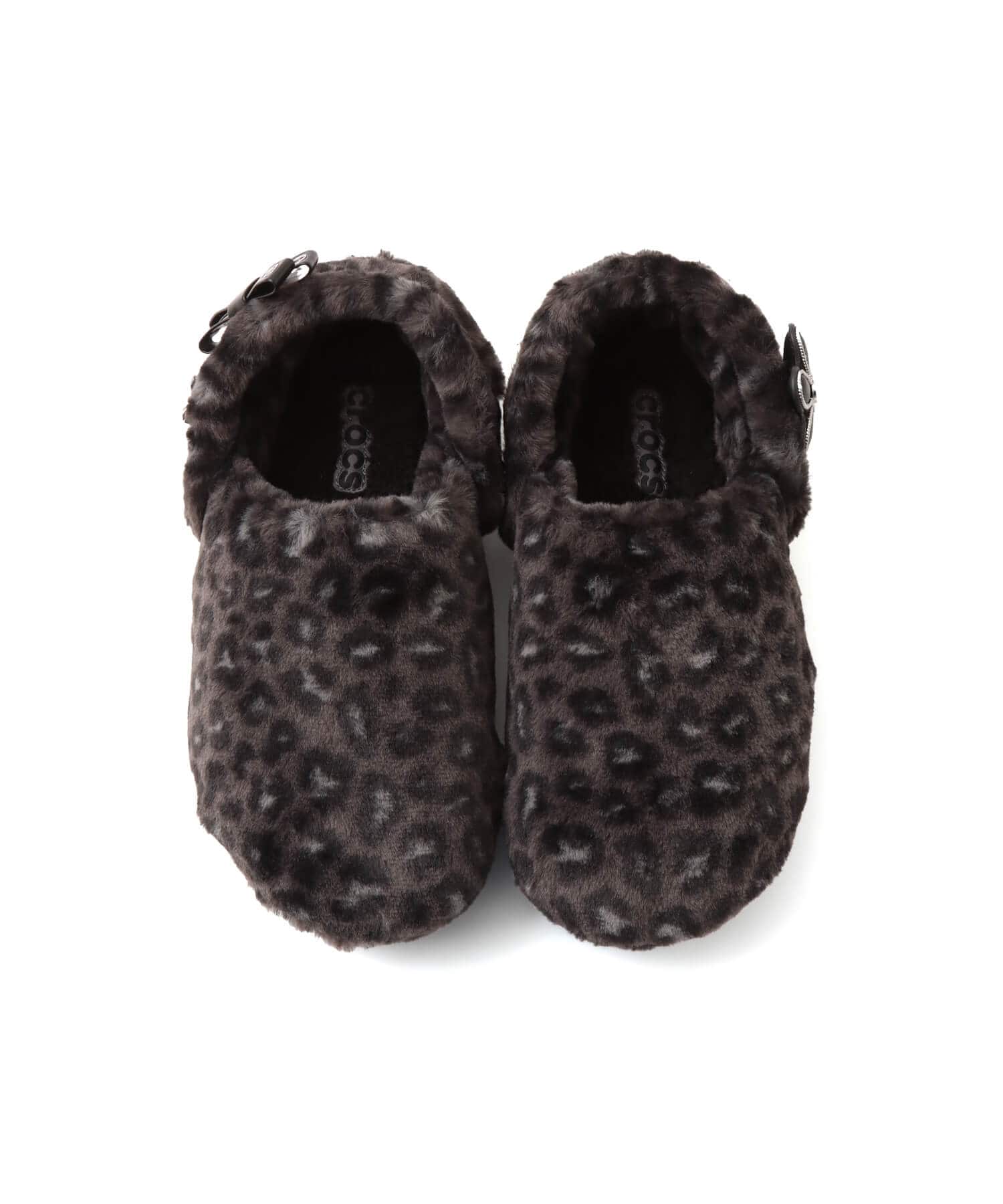 crocs Cl Unfurgettable Leopard Clog Black/Leopardの画像