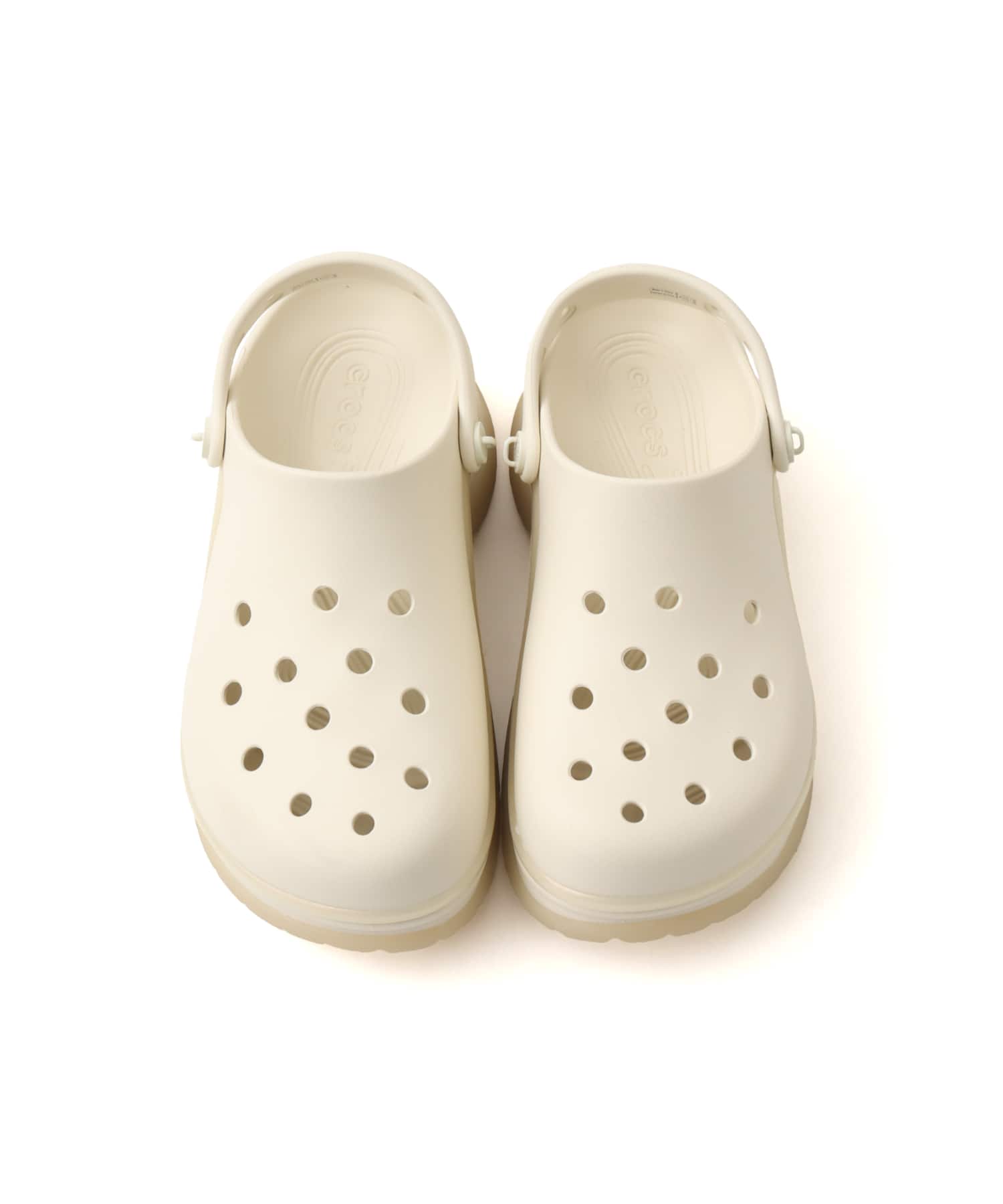 crocs Super Bae Clog Summit Whiteの画像