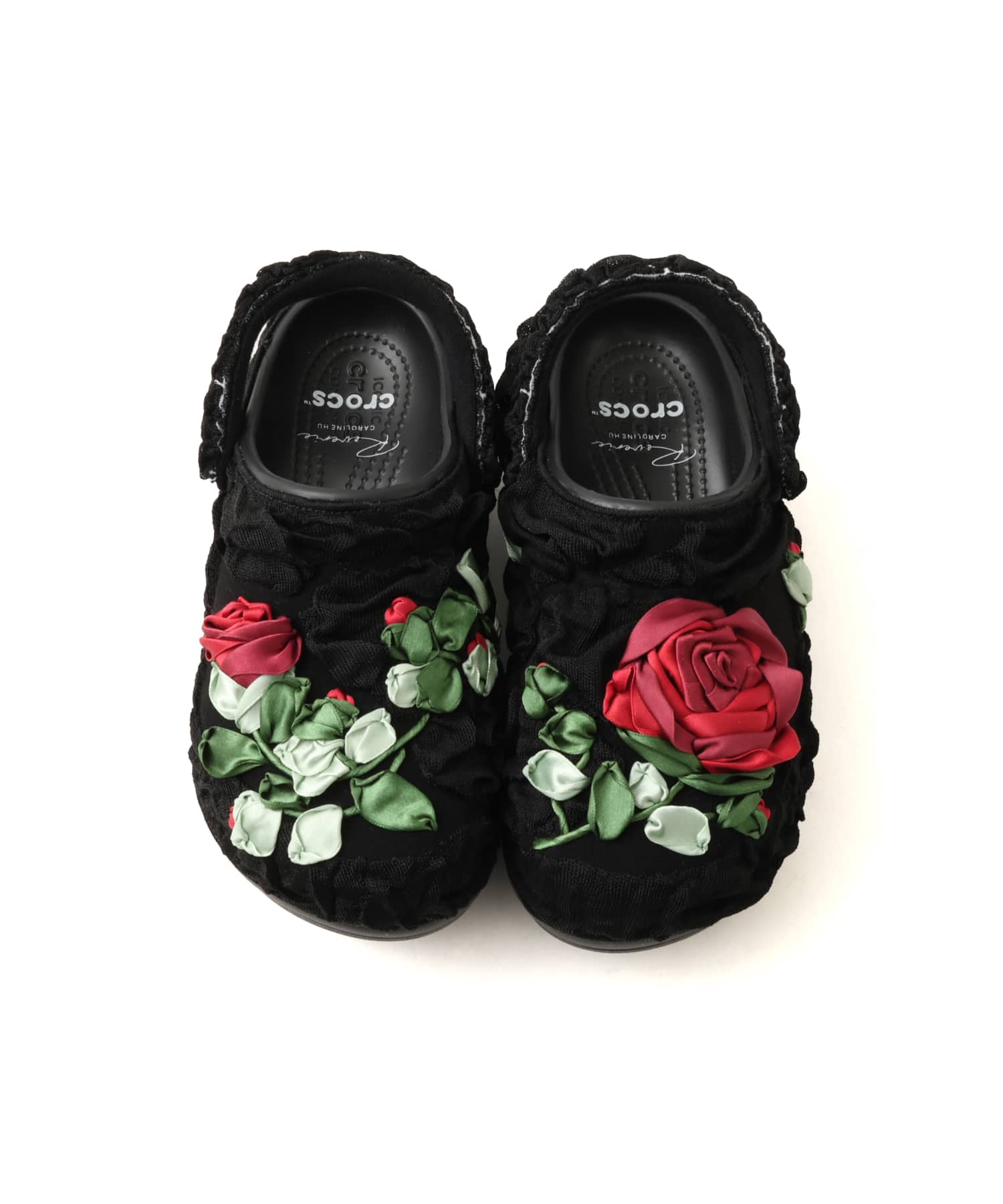 crocs x Caroline Hu Bae Clog Blackの画像