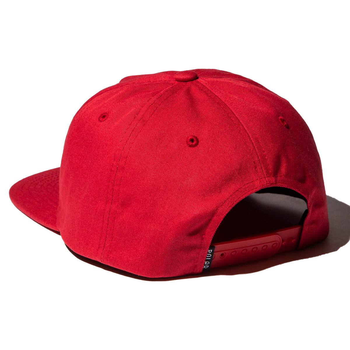 POLER MECHANIC PATCH HAT RED 21SU-Iの画像