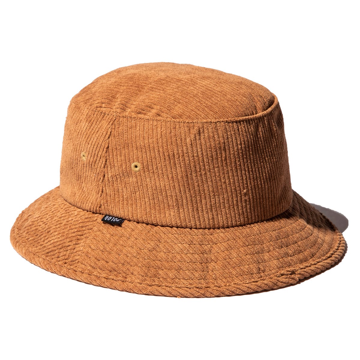 POLER VIBES BRAND BUCKET HAT BROWN 21SU-Iの画像