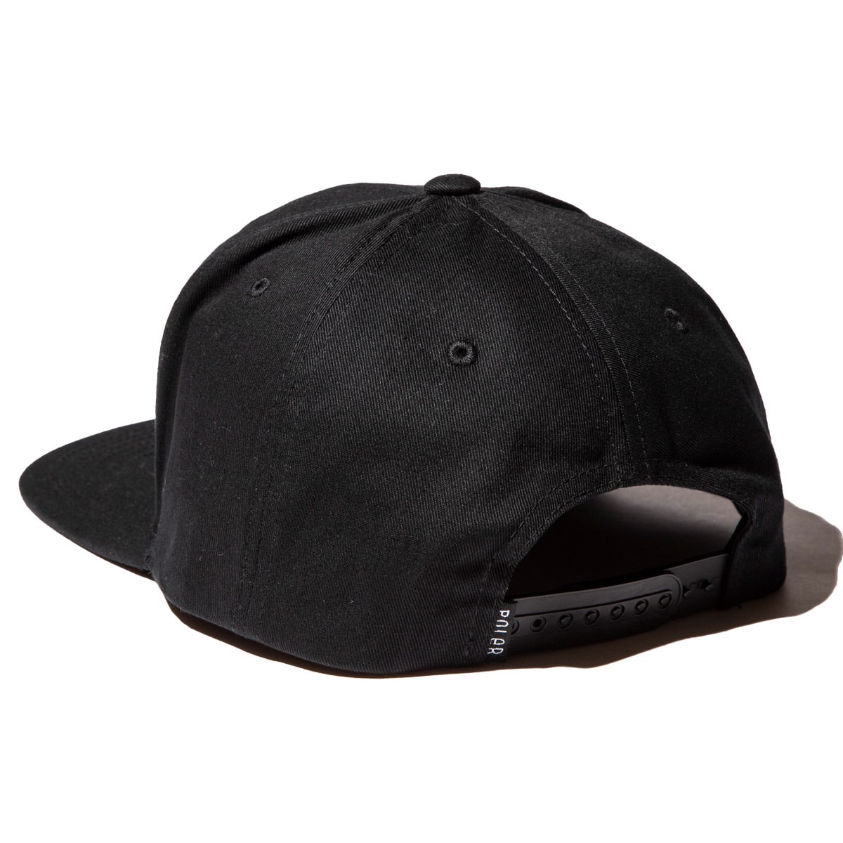 POLER FONT PATCH HAT BLACK 21SU-Iの画像