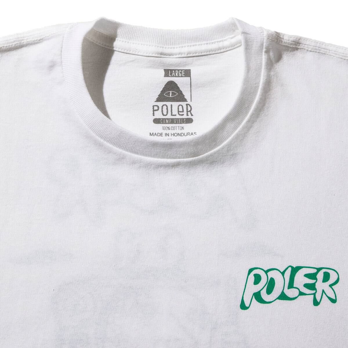 POLER HEADED SOUTH TEE WHITE 21SU-Iの画像