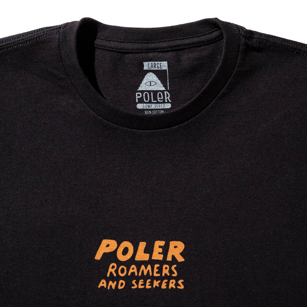 POLER OUT MI SWAMP TEE BLACK 21SU-Iの画像