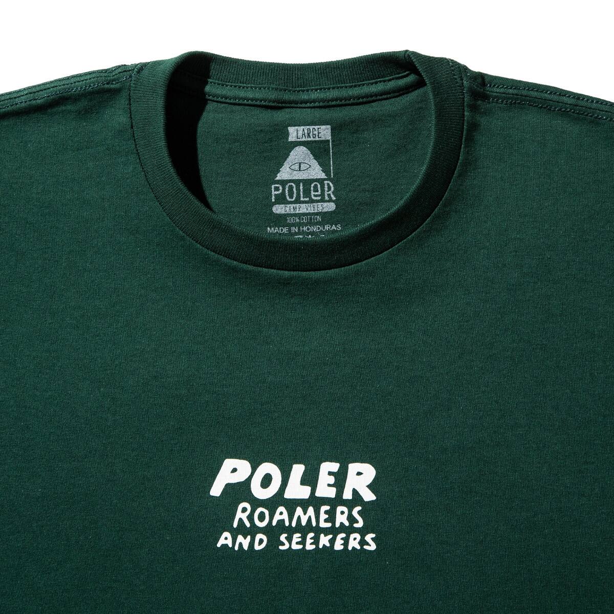POLER OUT MI SWAMP TEE FOREST GREEN 21SU-Iの画像