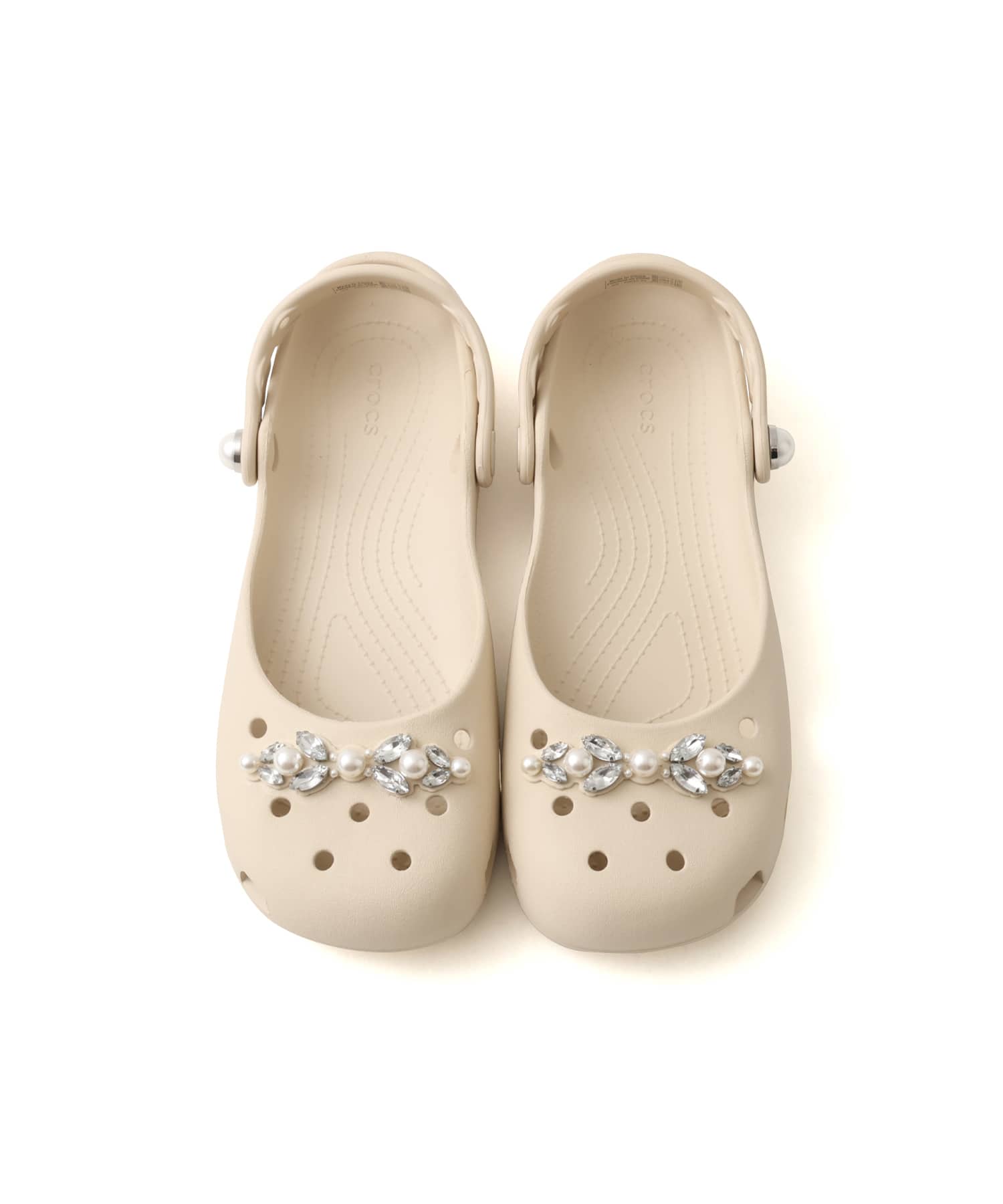 crocs Classic Pearls Ballet Frappeの画像