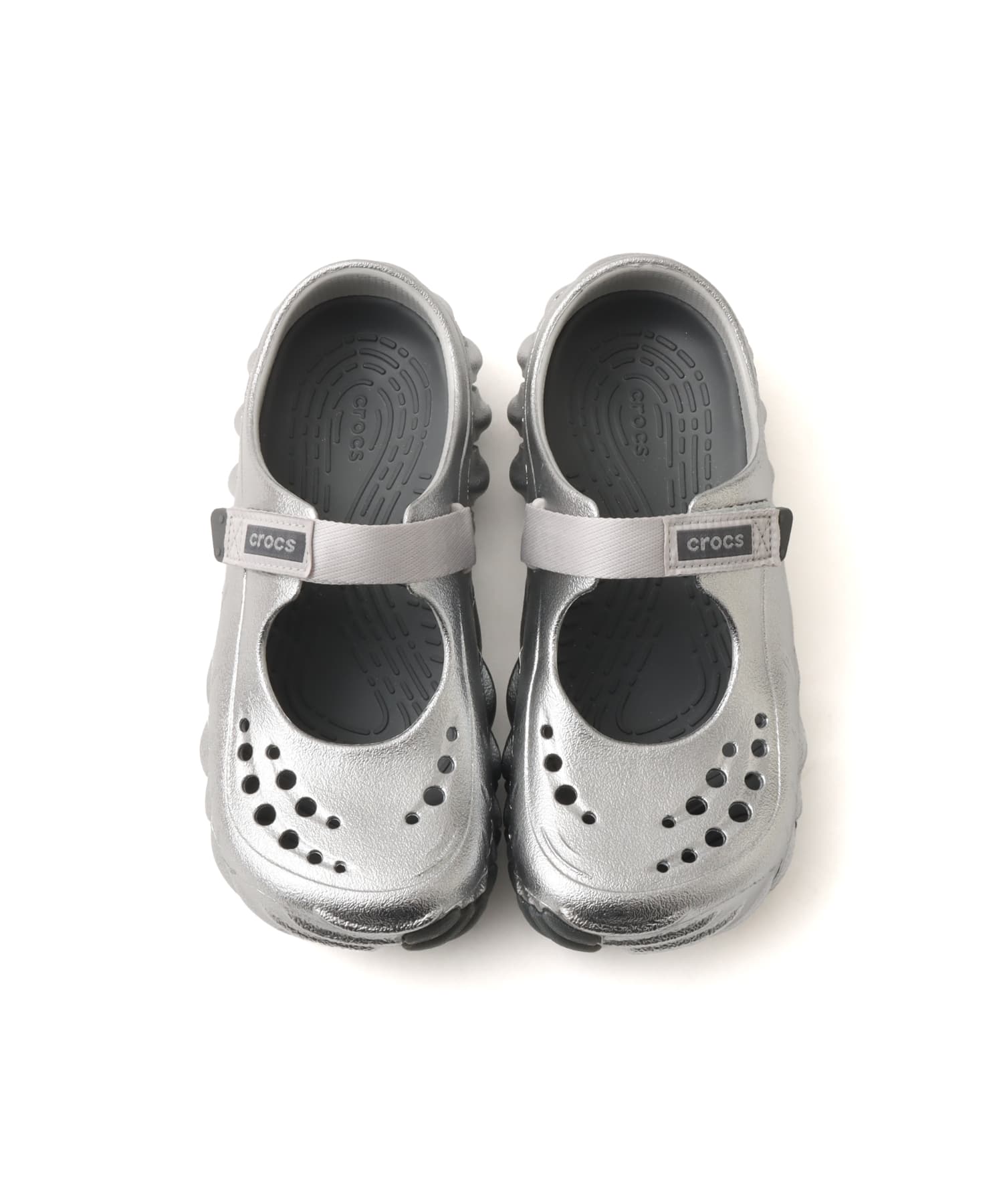 crocs Echo Mary Jane Metal Sport Atmosphere/Multiの画像