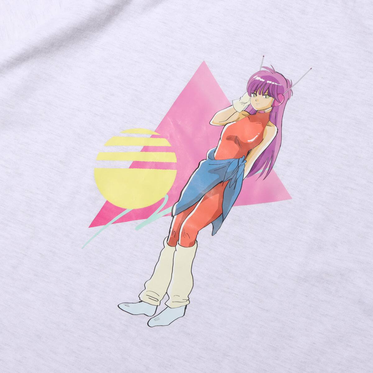 降幡愛 × atmospink グラフィックTシャツ GRAYの画像