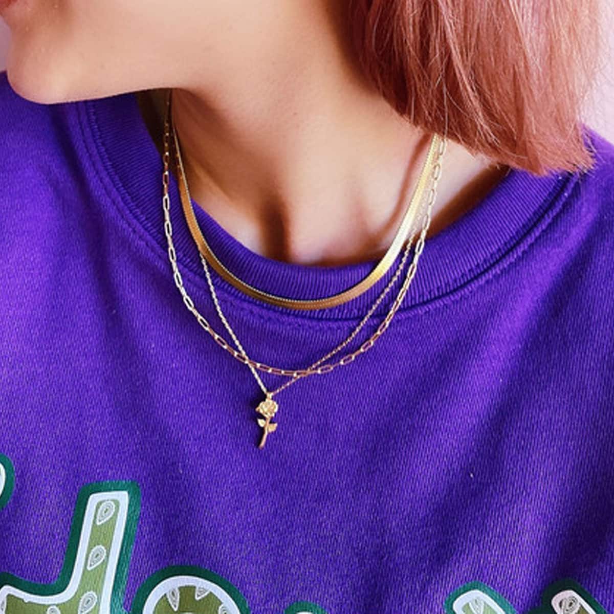 89xiiitokyo スネークチェーン ネックレス (ステンレス) SILVER 21SU-Iの画像