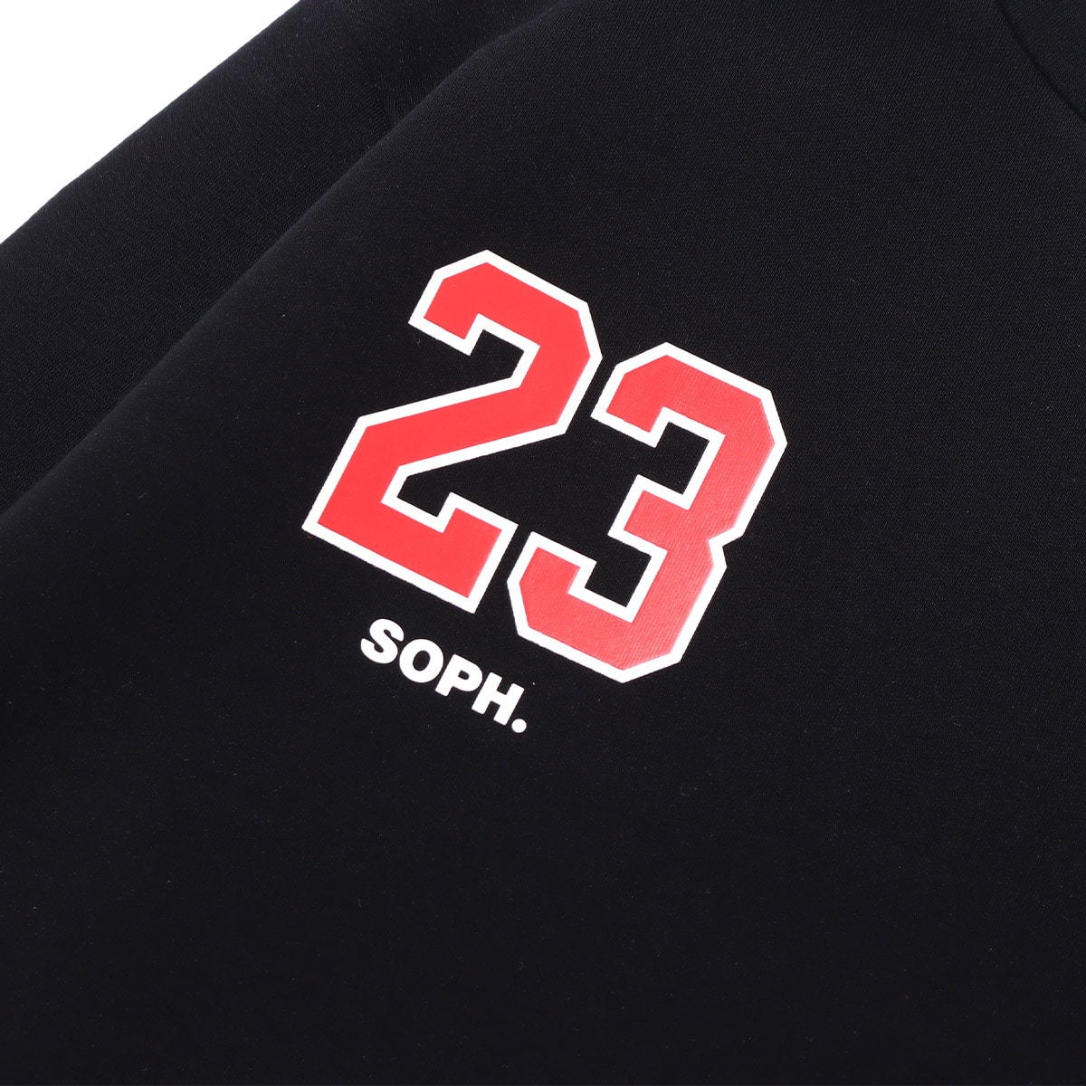 SOPH TOKYO 23 TECH CREW NECK SWEAT BLACK 22FA-S