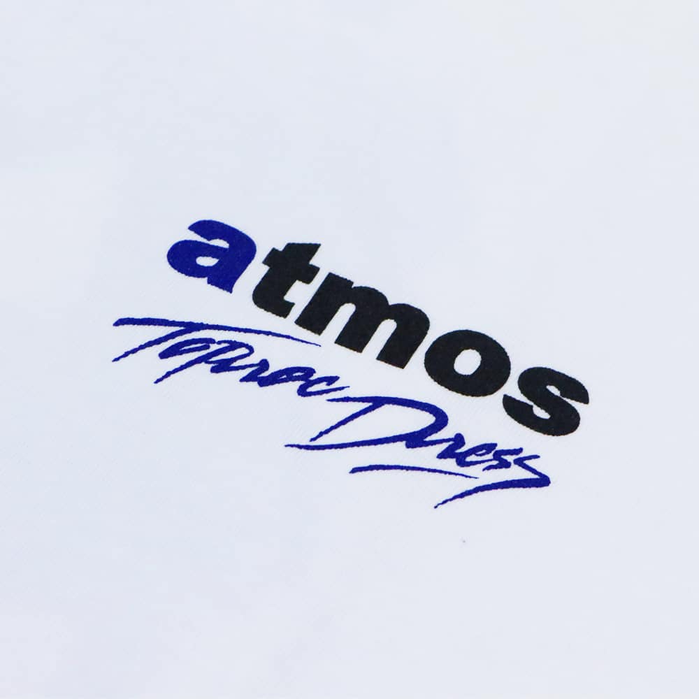 Gandhi x Toproc dress x atmos Relax-logo TEE WHITEの画像