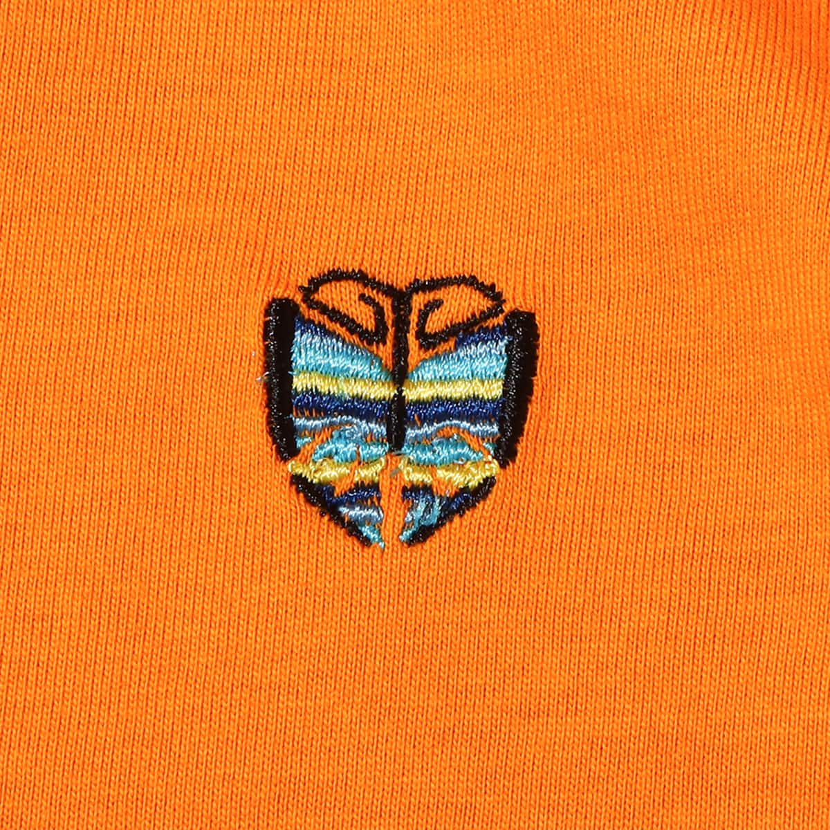 ANNA SUI Archive バタフライ刺繍 ビッグT ORANGE 22SU-Iの画像
